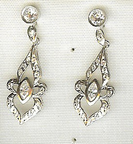 pendientes zirconitas