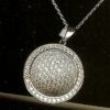 Colgante plata y zirconitas